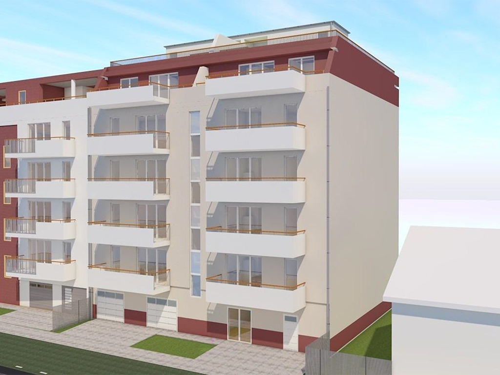 E-15 LÁTVÁNY Utcai homlokzat